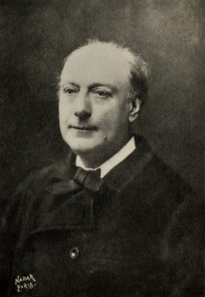 Portrait of Théodore de Banville by Paul Nadar