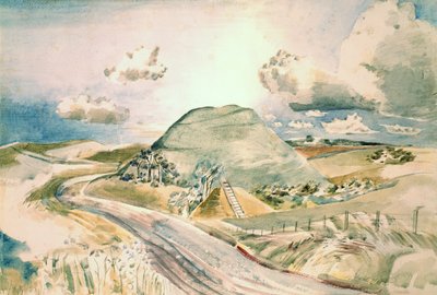 Silbury Hill by Paul Nash