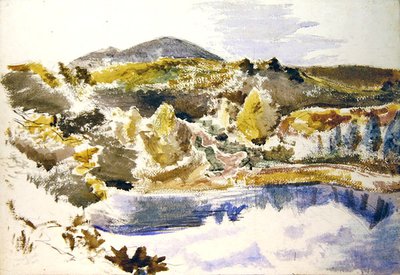 The Blue Pool by Paul Nash