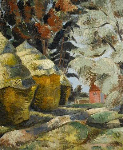 The Stackyard, c.1925 by Paul Nash