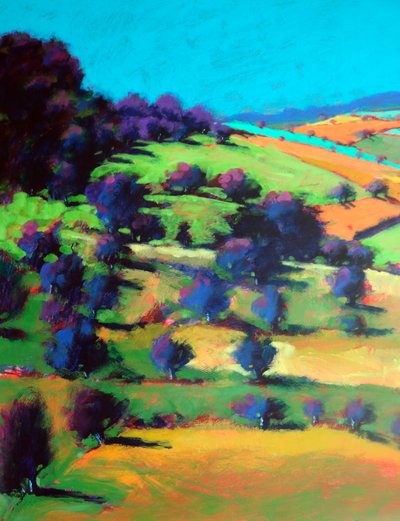 Barrowwake Looking Northwest (Detail #2), 2025 by Paul Powis
