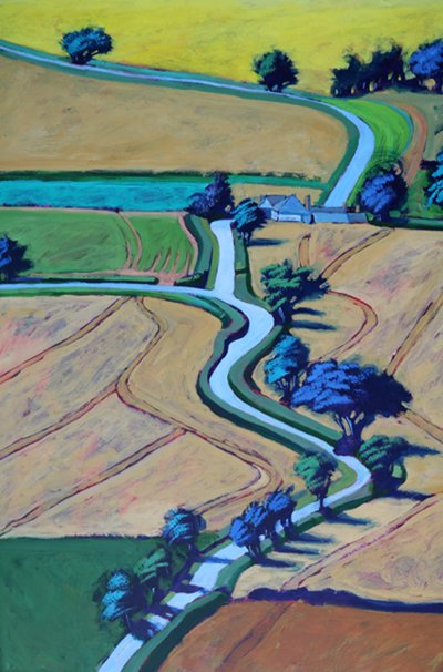 Lane in Summer (detail) by Paul Powis