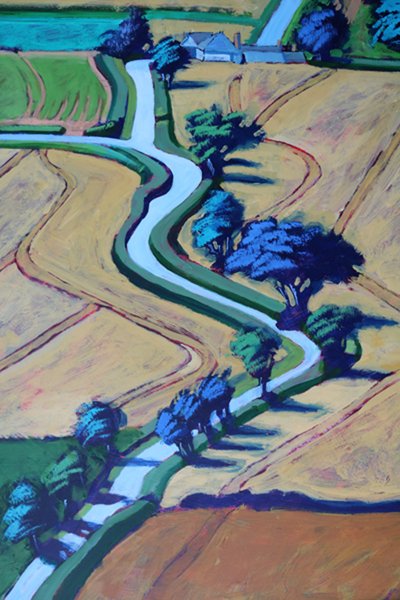 Lane in Summer (detail) by Paul Powis