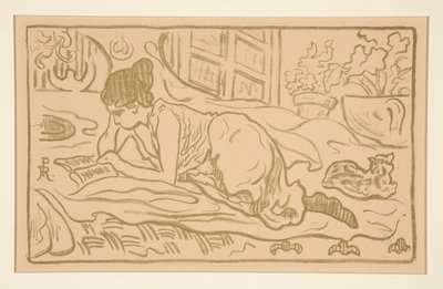 Reclining Girl by Paul Elie Ranson