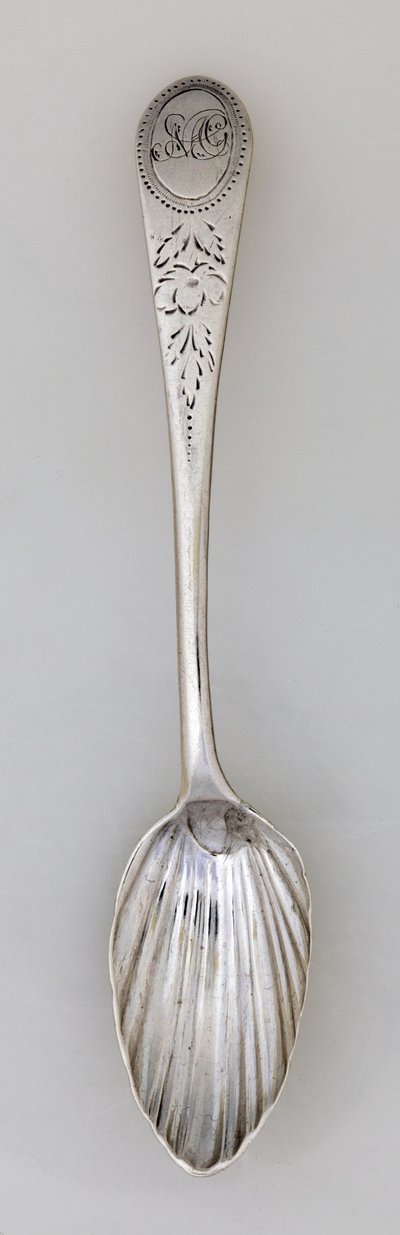 Fluted Teaspoon, c.1785 by Paul Revere