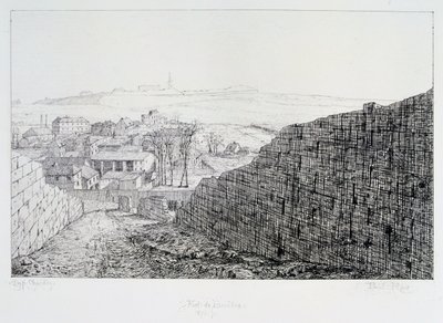 Fort de Bicetre, Siege of Paris, 1870-1871 by Paul Roux