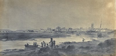 Cardiff from the South by Paul Sandby