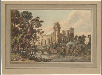 View of Warwick Castle by Paul Sandby