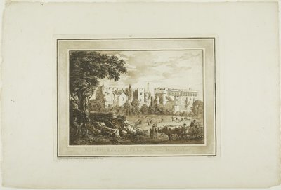 Part of the Remains of Llanphor, near Pembroke, from 