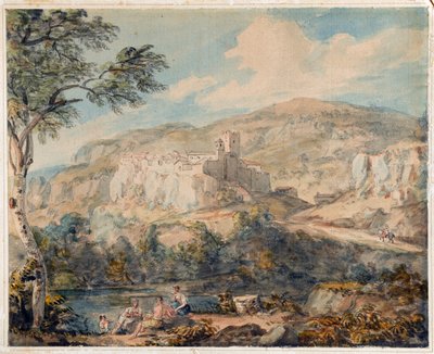 River Landscape by Paul Sandby
