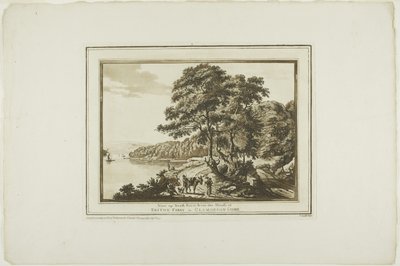 View Up Neath River from the House at Briton Ferry in Glamorgan Shire, from Twelve Views in Aquatinta from Drawings taken on the Spot in South Wales by Paul Sandby