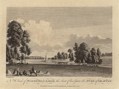 Wakefield Lodge by Paul Sandby
