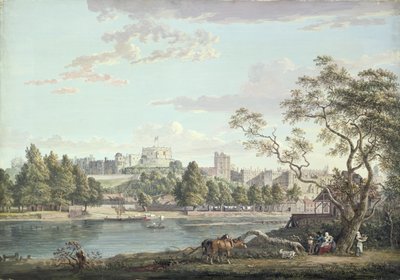Windsor Castle, from across the Thames by Paul Sandby
