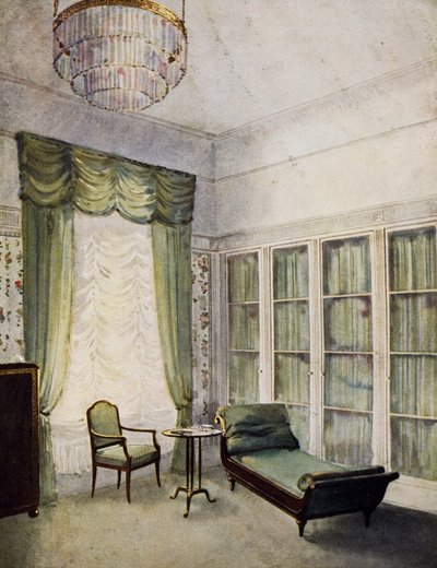 Sitting Area, Early 20th Century, by Paul Schultze-Naumburg by Paul Schultze-Naumburg