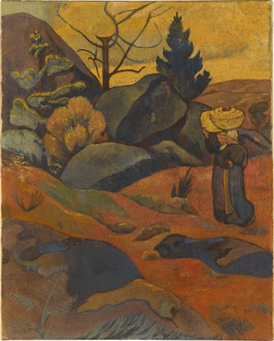 Rocks of Huelgoat by Paul Sérusier