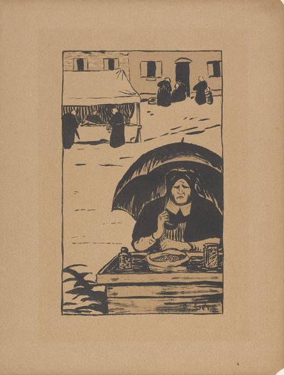 The Street Vendor, 1895 by Paul Sérusier