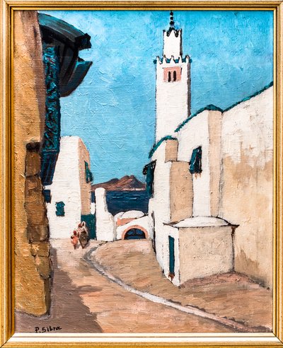 View of Sidi-Bou-Saïd by Paul Sibra