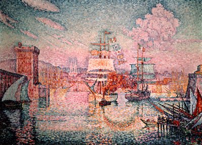 Entrance to the Port of Marseilles, 1911 by Paul Signac