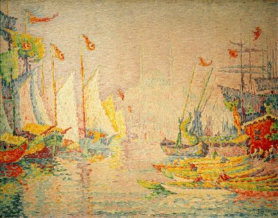 Constantinople, The Golden Horn by Paul Signac