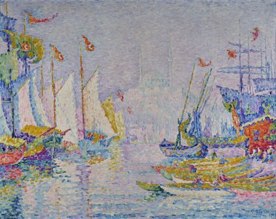 The Golden Horn, Morning by Paul Signac