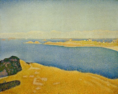 The Sea. Saint-Briac. La Garde Guerin. Saint-Lunaire (Opus 2) by Paul Signac
