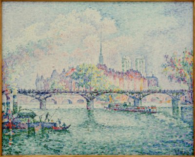 The Pont des Arts by Paul Signac