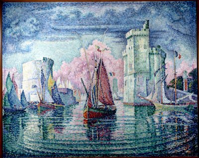 Le port de la Rochelle by Paul Signac