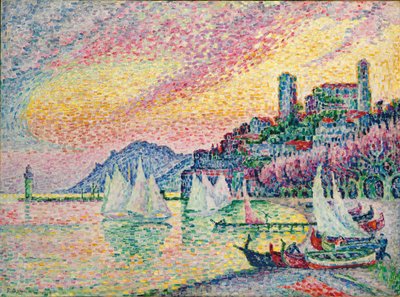 Old Port of Cannes by Paul Signac