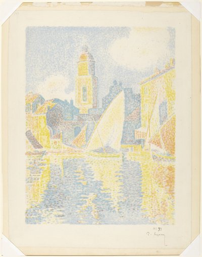 Saint Tropez, France by Paul Signac
