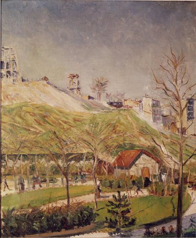Square Saint-Pierre and the Butte Montmartre by Paul Signac