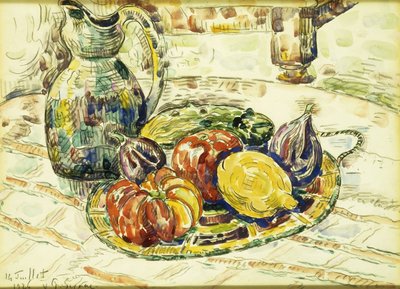 Still Life with Fruit by Paul Signac