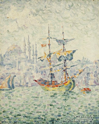 The Port of Constantinople, 1907 by Paul Signac