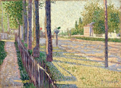 The Railway Junction at Bois-Colombes, or La Route Pontoise by Paul Signac