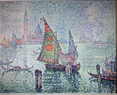 The Green Veil, Venice by Paul Signac