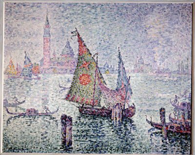 The Green Veil, Venice by Paul Signac