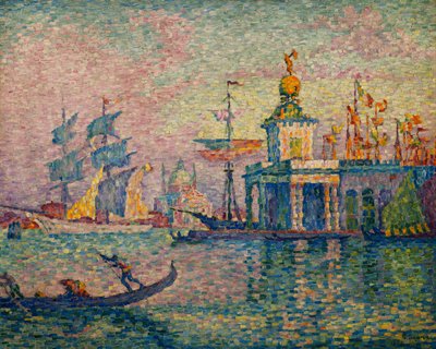 Venice- The Customs House by Paul Signac