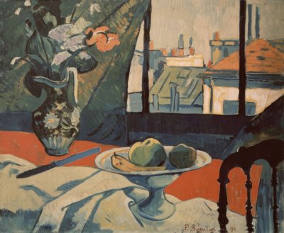 Still Life in the Window – 1891 by Paul Sérusier