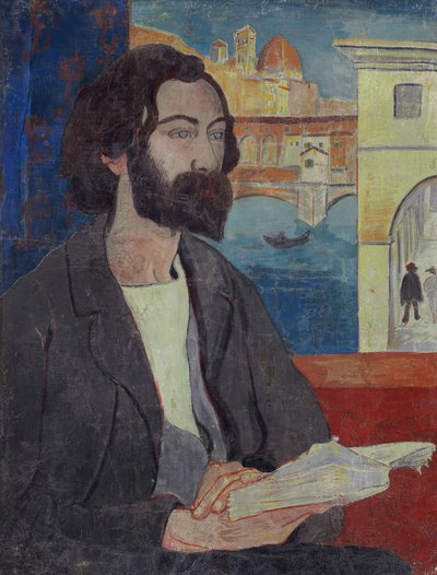 Portrait of Emile Bernard in Florence by Paul Sérusier