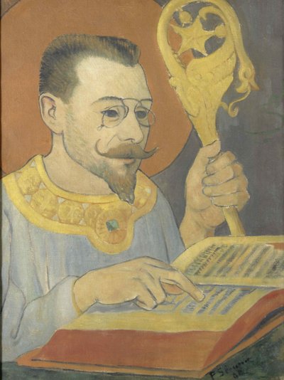 Portrait of Paul Ranson in Nabi Costume by Paul Sérusier