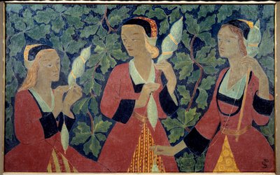 The Three Spinners by Paul Sérusier