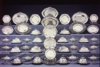 The Egremont Service, a George III dinner-service by Paul Storr