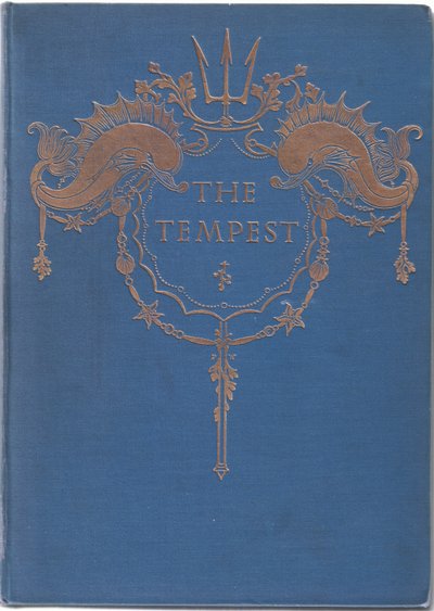 Front cover design, illustration from The Tempest, 1908 by Paul Vincent Woodroffe