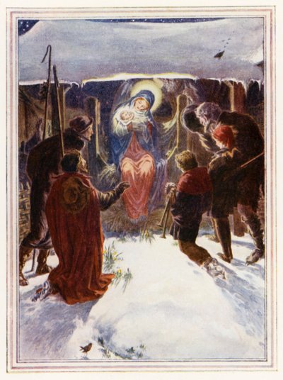 The Visit of the Shepherds by Paul Vincent Woodroffe