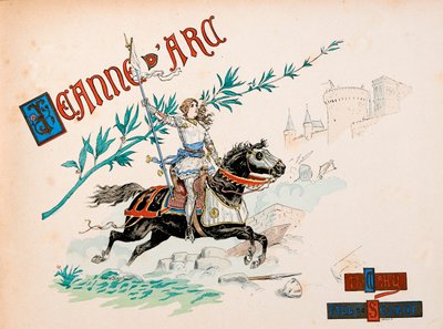Illustration taken from the book Jeanne d