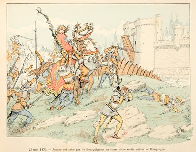 Illustration taken from the book Jeanne d