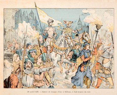 Illustration taken from the book Jeanne d
