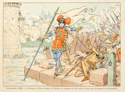 Illustration taken from the book Jeanne d