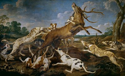Stag Hunt by Paul De Vos