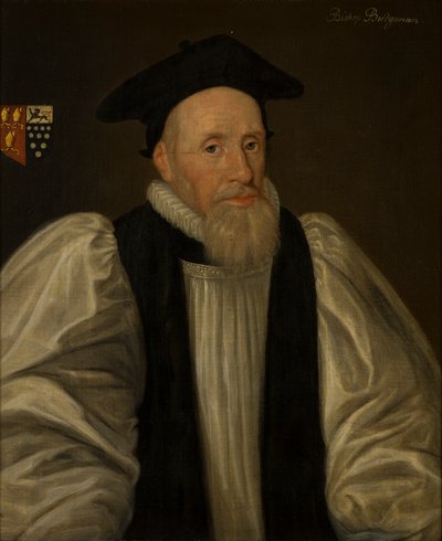 Portrait of John Bridgeman, Bishop of Chester by Paul van (attr.to) Somer
