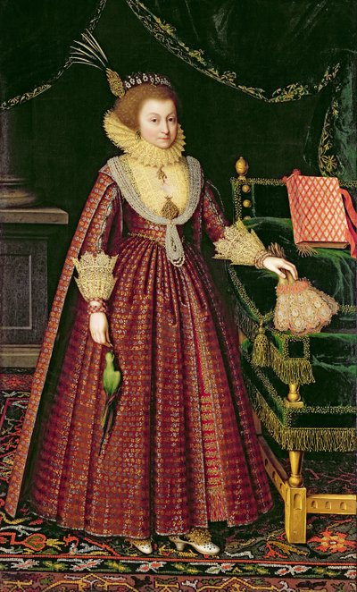 Portrait of a Lady, Possibly Elizabeth, Countess of Kellie by Paul van Somer
